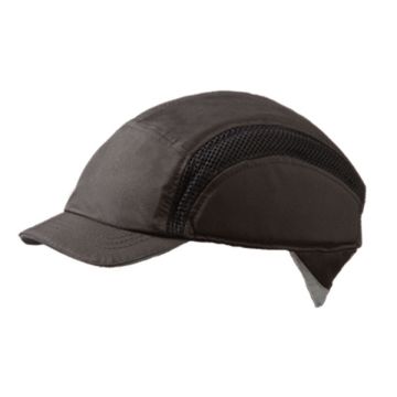 AIRPRO BASEBALL BUMP CAP REDUCED PEAK BLACK - Black