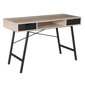 Coba home office workstation - Country Oak