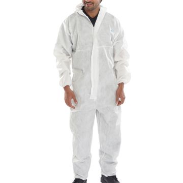 Beeswift Disposable Coverall Microporous Type 5/6 (Pack 20)