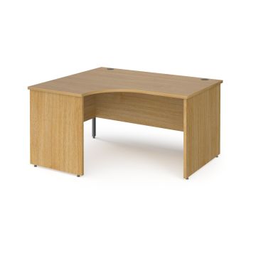 Contract 25 panel leg LH ergonomic desk