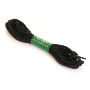 CLICK ROUND BOOT LACE 140cm BL - Black