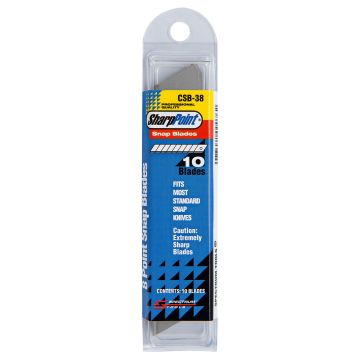 8 POINT SNAP BLADES - Chrome