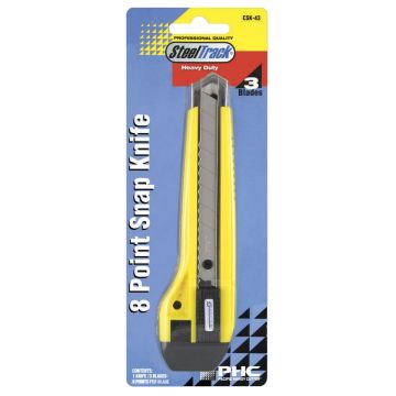 8 POINT SNAP KNIFE - Yellow