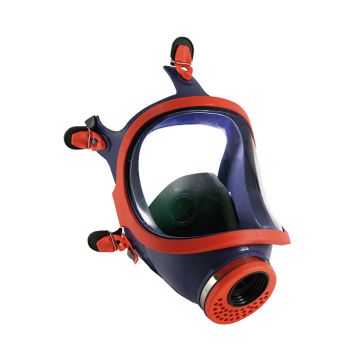 CLIMAX 731-S SILICONE FULL FACE RESPIRATOR - Blue