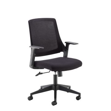 Duffy mesh back operator chair - Black