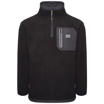 JCB Workwear Trade Heavyweight 1/4 Zip Tech Fleece