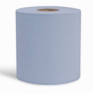EMBOSSED CENTREFEED 2PLY BLUE 150M - Blue