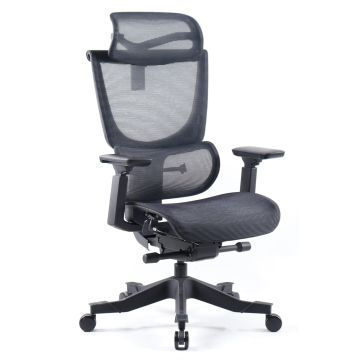 Elise mesh back operator chair - Black