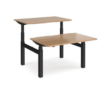 Elev8 Touch back-to-back desks 1650mm deep