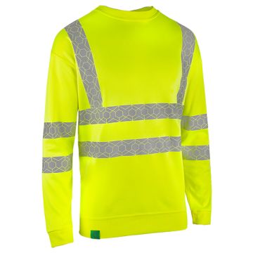 Beeswift Envirowear Hi-Vis Recyclable Sweatshirt