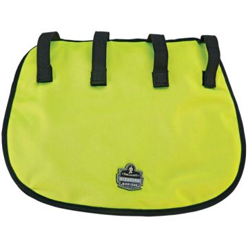 EVAPORATIVE HARD HAT NECK SHADE WITH COOLING TOWEL - Lime Yellow