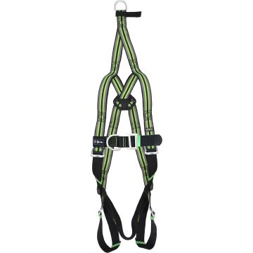 2 POINT RESCUE HARNESS FA1010600 - Black/Green