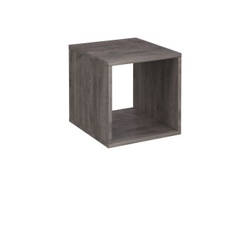 Flux modular storage cubby - Grey Oak