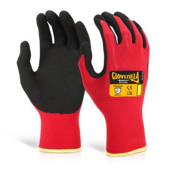 Beeswift Glovezilla Nitrile Nylon Gloves