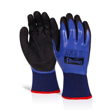 Glovezilla Waterproof Thermal Nitrile Gloves (Pack 10)