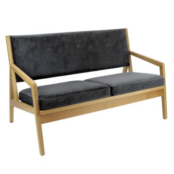 Hanna two seater - Grey