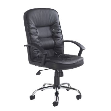 Hertford high back managers chair - Black