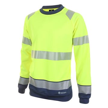 Beeswift Deltic Hi-Vis Two-Tone Sweatshirt