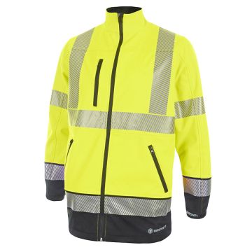 Beeswift Deltic Hi-Vis Two-Tone Soft Shell Jacket