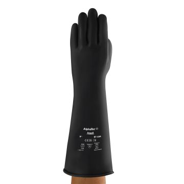 Industrial Latex Medium Weight 17" Gauntlet