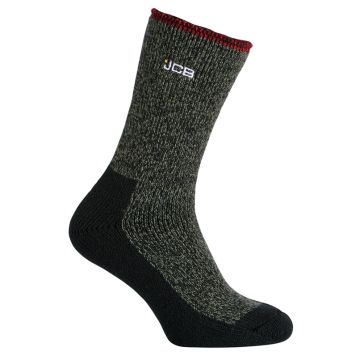 1PK THERMASOCKS WITH EXTENDED ACHILLES KHAKI/BLACK 9-12 - Khaki/Black