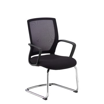 Jonas mesh back visitors chair - Black