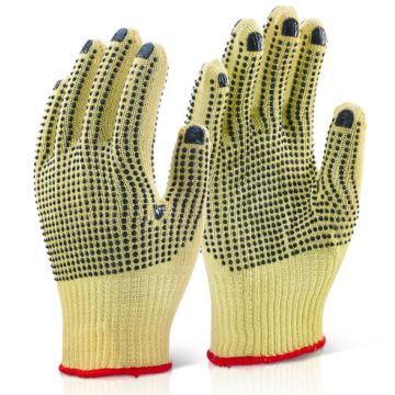 Beeswift Reinforced Medium Weight Dotted Gloves