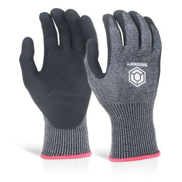 Beeswift Micro Foam Nitrile Cut Level 5 gloves