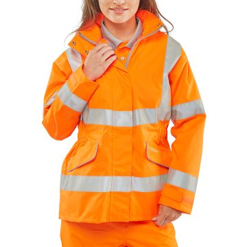 Beeswift Ladies Hi-Vis Executive Jacket