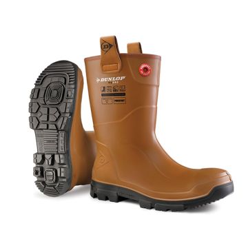 Dunlop Purofort Rigpro Full Safety Boot Fur Lined