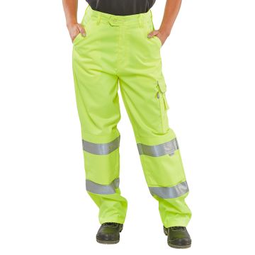 Beeswift Ladies Hi-Vis Trousers