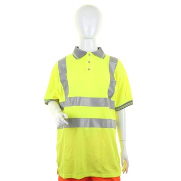 Beeswift Ladies Hi-Vis Short Sleeve Polo Shirt