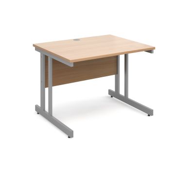Momento straight desk 800mm deep