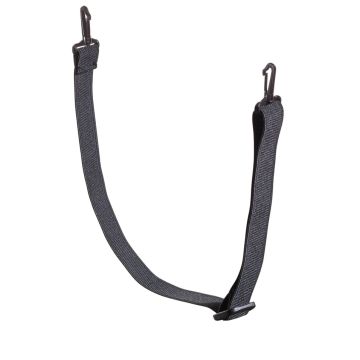 2-POINT ELASTIC CHIN STRAP - Black