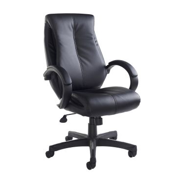 Nantes high back managers chair - Black