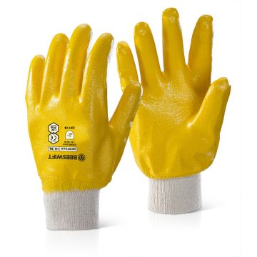 NITRILE K/W F/C L/W YELLOW 10 - Yellow