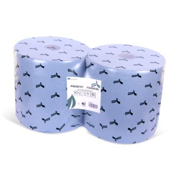 FLOORSTAND ROLL 2 PLY BLUE - Blue
