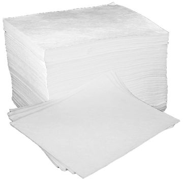 OIL & FUEL ABSORBENT PADS(100) - White