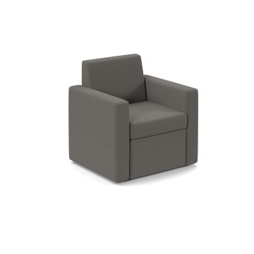 Oslo single sofa - Present Grey