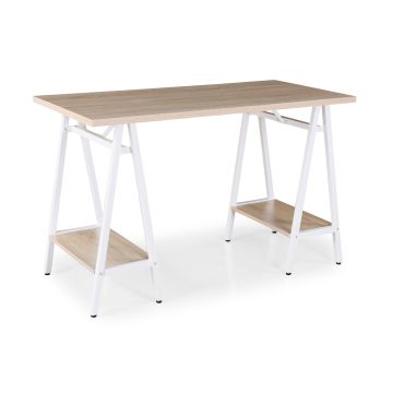 Pella home office workstation - Windsor Oak
