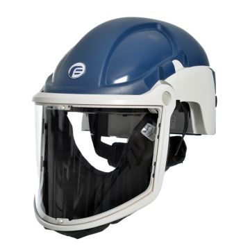 PF3000 HARD HAT (BLUE) PAPR CLEAR VISOR P3 - Blue