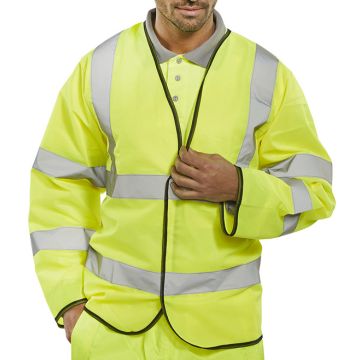 Beeswift Hi-Vis Long Sleeve Jerkin