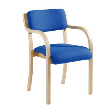Prague wooden frame conference chair