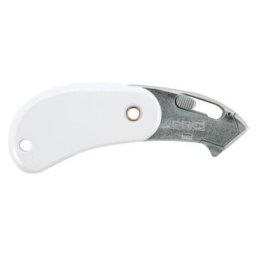 POCKET SAFETY CUTTER WHITE - White