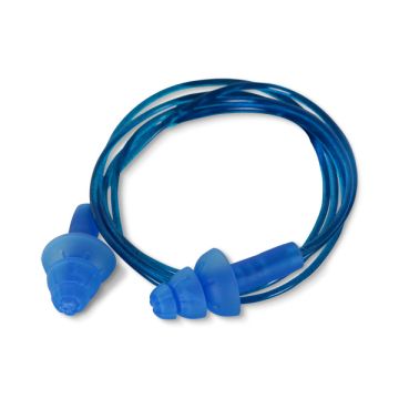 QED CORDED DETECTABLE EAR PLUGS - Blue