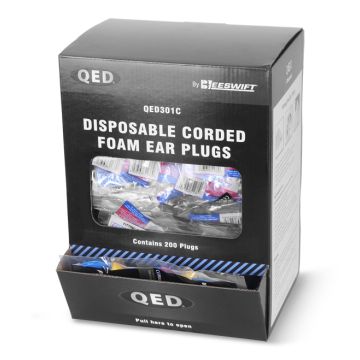 QED CORDED EAR PLUG - Blue