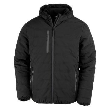 Recycled compass padded winter jacket