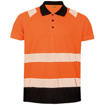 Recycled safety polo