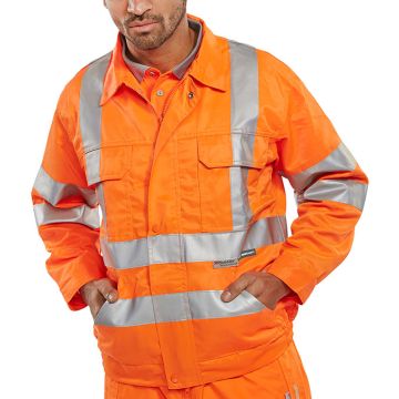 Beeswift Hi-Vis Railspec Jacket
