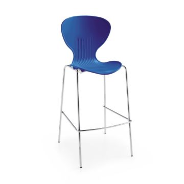 Sienna one piece shell stool (pack of 2)